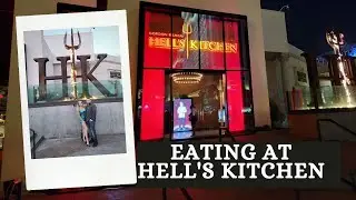 Eating at Hells Kitchen in Las Vegas! + Review