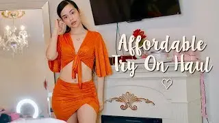 AFFORDABLE TRY ON HAUL ♡ | Nikki Rodri