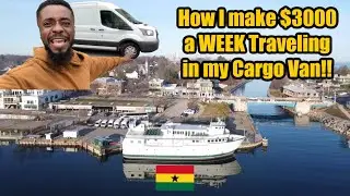 How I Make $3,000 A WEEK Driving My Cargo Van!!!