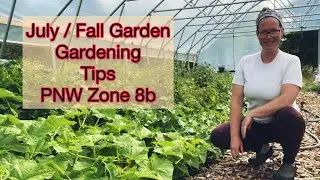 July Gardening Tips & Prep For a Fall Garden | PNW Zone 8b