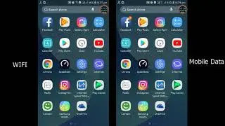(Performance Test) WiFi vs Mobile Data..
