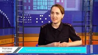 Разговор в студии. Мошенники 15 мая 2024