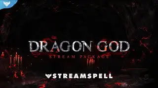 StreamSpell | Dragon God Stream Package │ Twitch Overlays for OBS Studio, Streamlabs