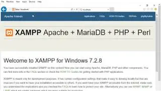 Installing Xampp Server - Installing and Configure Xampp Server - Part 11