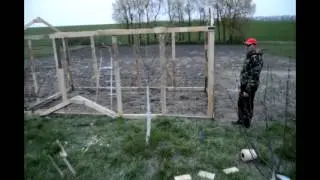 Теплица 4 80  на 2 40 своими руками  часть 1)))