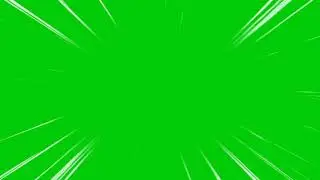 Fast Lines Green Screen (60fps/FHD 1080p)