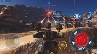 Dazzler Sharanga, Hwangje Behemoth team up for 14 kills in the Canyon — War Robots