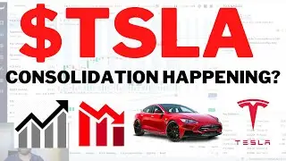 $TSLA TESLA STOCK CONSOLIDATING? Tesla Stock Analysis | Live Well Live Wealthy