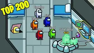 TOP 200 BAD TIMING IN AMONG US (Funny Moments)