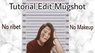Tutorial Edit Mugshot | Challenge Muka lebam dengan Picsart