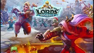Lords Moble Play Now.Проходим подземки. 1 подземка Атака героев. проходим  обычку одним героем икарь
