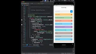 Flutter UI - Todolist App