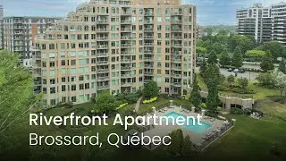 Riverfront apartment in Brossard, Québec, Canada - Pix House Tours