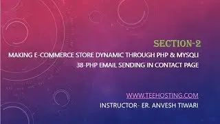 38 PHP Email Sending In Contact Page Multi Vendor E Commerce Website In PHP MySQLi