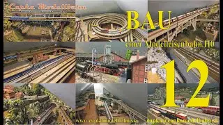 Bau 12 einer  Modelleisenbahn H0
