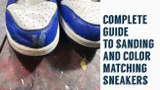 How to color match scuffs on sneakers