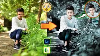 Lightroom Dark grey tone Effects kaise dale☺️|| Lightroom Photo Editing|| Radhe Pics Editor