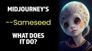 What Midjourney's '--sameseed' Parameter Does?