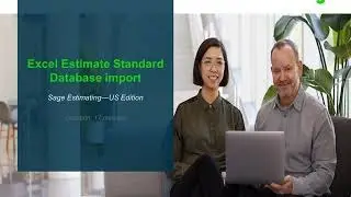 Sage Estimating -  Excel Estimate Import