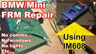 BMW/Mini FRM (Footwell module) repair... Corrupted/missing data...