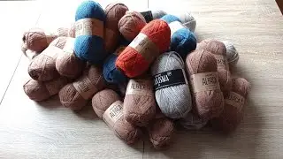 Новая пряжа и новые планы. 