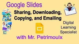 Sharing Downloading Copying and Emailing Slides