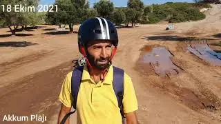 Didim Sağtur sahilinde gezinti yaptım (Mavişehir)