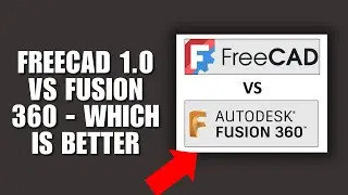 FreeCAD 1.0 Vs Fusion 360 - Which Is Better?? (Comparison Guide)