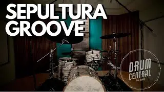 Drum Central  - Sepultura Groove Drum lesson - Eloy Casagrande