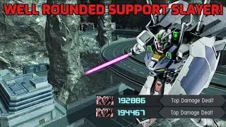 GBO2 Engage Gundam Booster Type:  Well rounded support slayer!