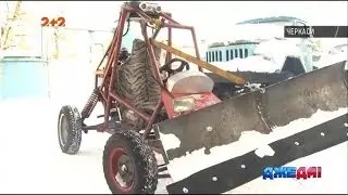 Компактний снігоприбирач створений черкаськими студентами