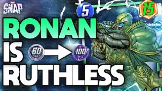 This NEW Deck is Incredible! | Disruption/Ronan Hybrid (77% Winrate) | Marvel Snap