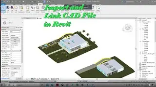 Import and Link CAD File in Revit