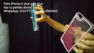 Carcasas con Agua y Escarcha para iPhone 6 plus y 6s plus
