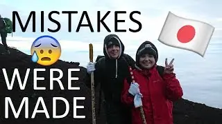 Climbing MT. FUJI - IT'S NOT EASY