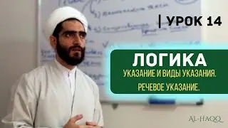 Логика. Указание и виды указания. Речевое указание - Урок 14