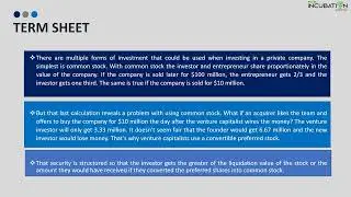 Topic 10 - Term Sheet