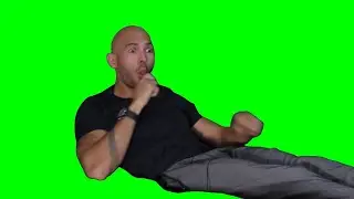 Andrew Tate Vaping Green Screen