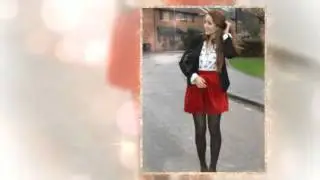 С чем одеть красную юбку