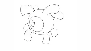 Phantoms. SimpleDrawing. Как нарисовать фантома. Animal Jam.