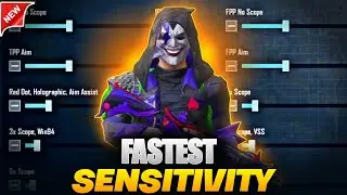 New Best Sensitivity Settings for pubg Mobile in 2024 | Sensitivity and control codes 🔥 New update