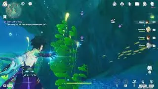 Genshin Impact - Destroy all the Bullet Barnacles (Don't Get Crabby) Puzzle Quest