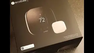 Unboxing the Ecobee3 Smart Thermostat