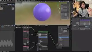 Making super easy parametric materials in Blender using geometry nodes! It saves a ton of time!