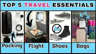 Top 5 Essentials / Every Travel Category