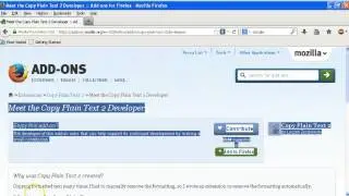 How to - Copy Plain Text 2 - a nice extension