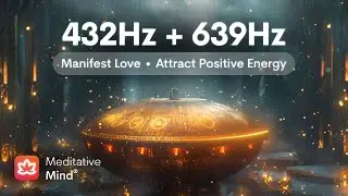 432Hz + 639Hz // Manifest LOVE ENERGY // Elevate Positive Vibrations // DIVINE RESONANCE