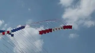 The Windjammers International Kite Team at the Family Kite Festival in Milwaukee