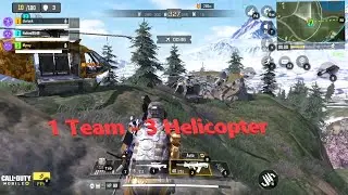 COD Mobile: 1 team 3 Helicopter