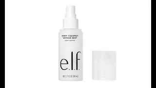 ♥ ♥ e.l.f. Dewy Coconut Setting Mist Review! ♥ ♥